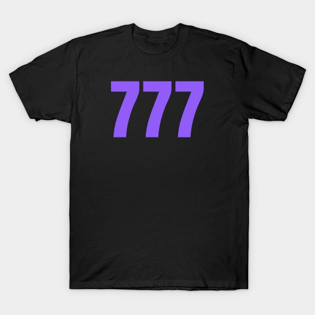 777 T-Shirt by Jitesh Kundra